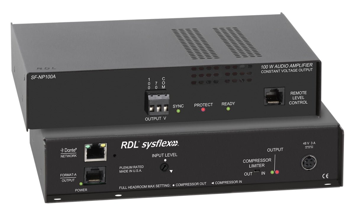 RDL NP100A nettverksforsterker