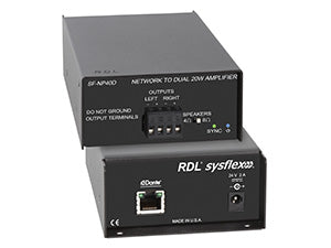RDL NP40D Dante effektforsterker