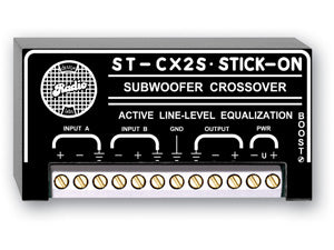 RDL ST-CX2S subwoofer-signalekvalisator