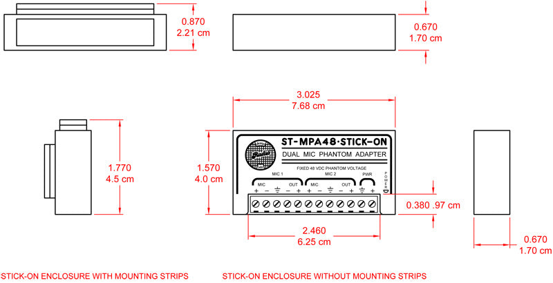 RDL ST-MPA48 phantom-adapter