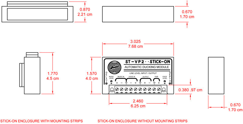 RDL ST-VP2 ducking DSP