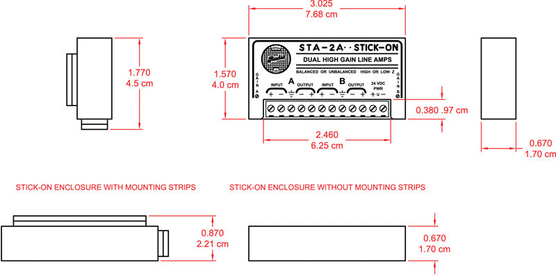 RDL STA-2A forsterker