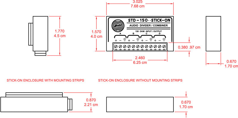 RDL STD-150 signalprosessor