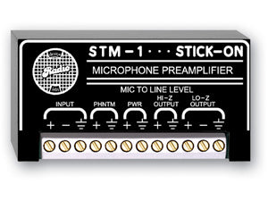 RDL STM-1 mikrofonforforsterker
