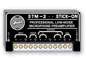 RDL STM-2 mikrofonforforsterker
