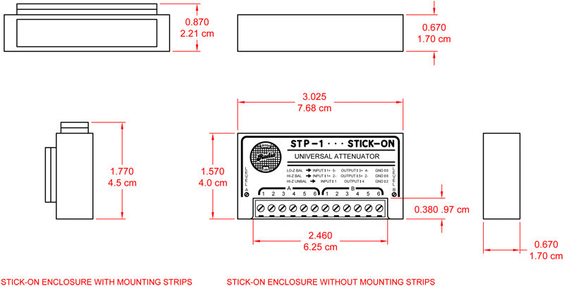 RDL STP-1 demper