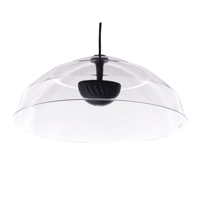 30" Stereo Dual-Parabolic SoundDome Speaker in Clear