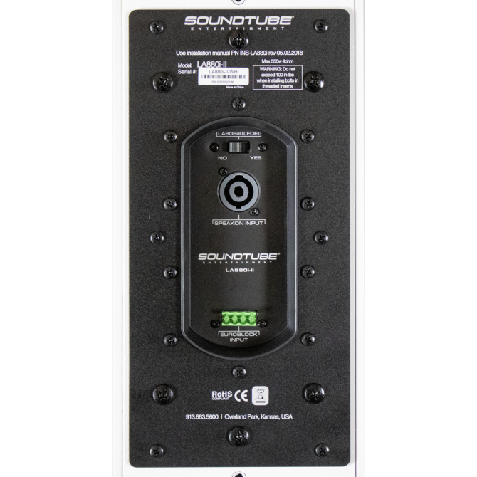 SoundTube LA880i-II 3-veis søyle line array hvit