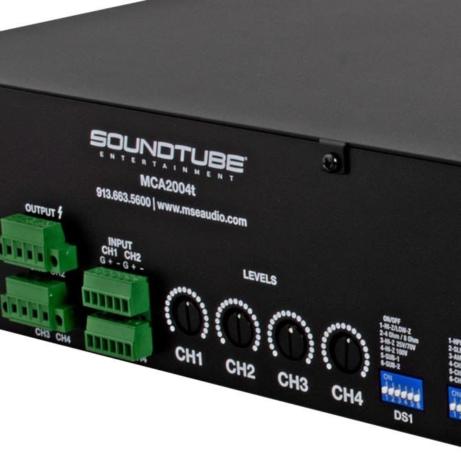 SoundTube MCA2004T 4-kanal forsterker