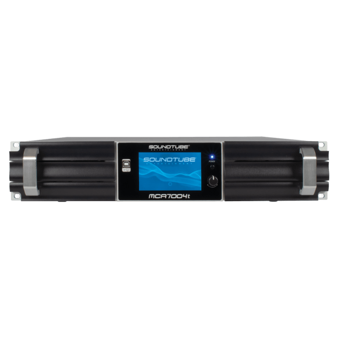 SoundTube MCA7004T Dante DSP forsterker