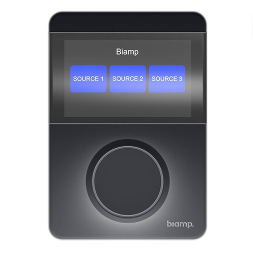 Biamp TEC-X 1000 Kontrollpad sort