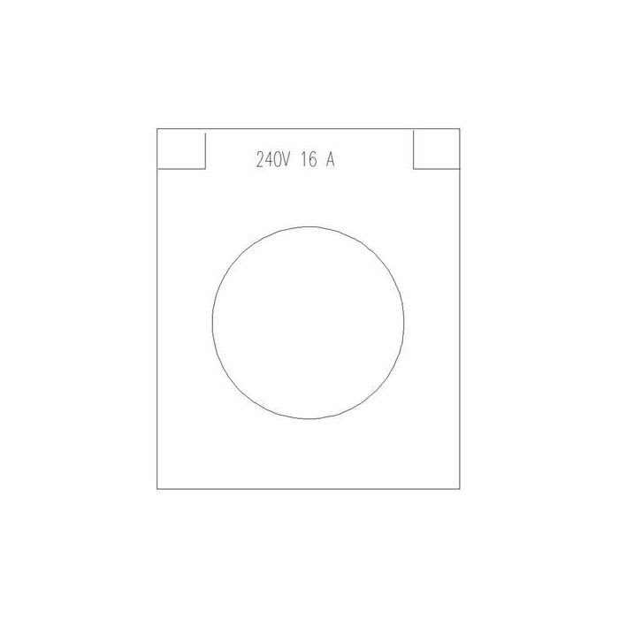 Neutrik UJP Schuko stikkontakt 16A