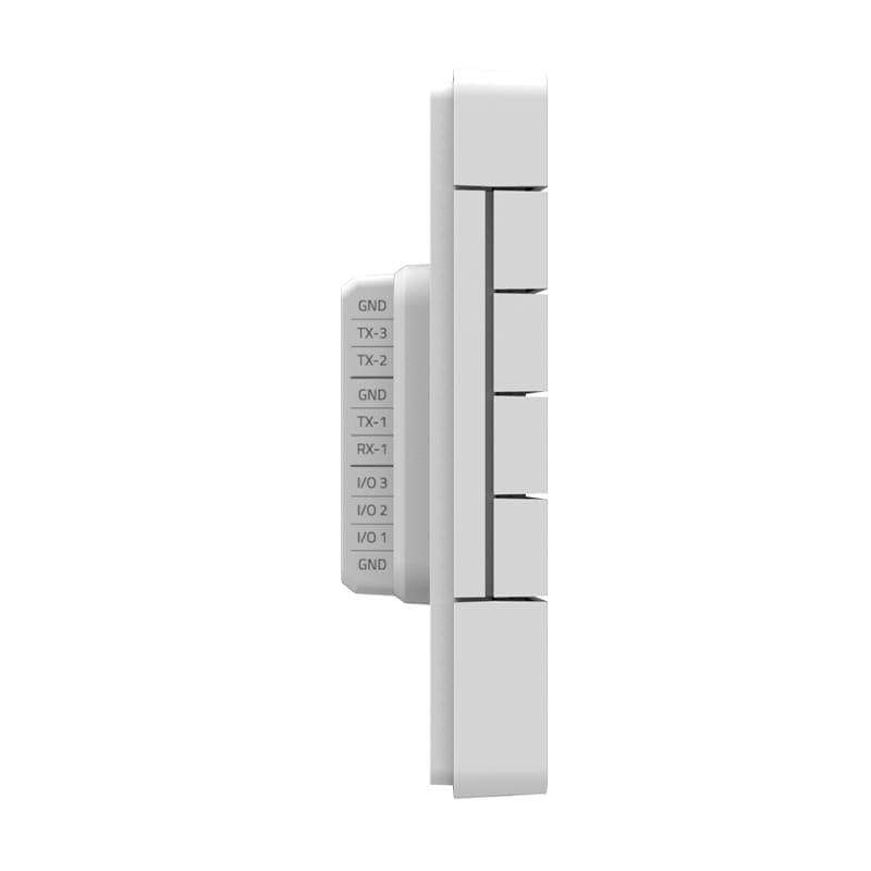 Knappepanel E Ink Kontroller PoE Hvit