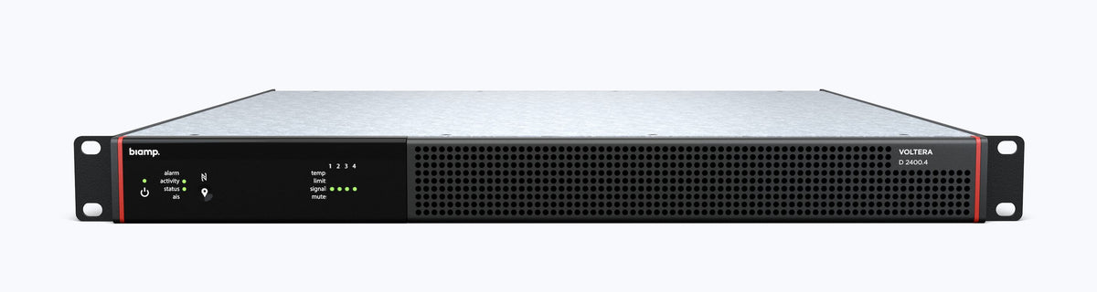Biamp Voltera D 2400.4 forsterker