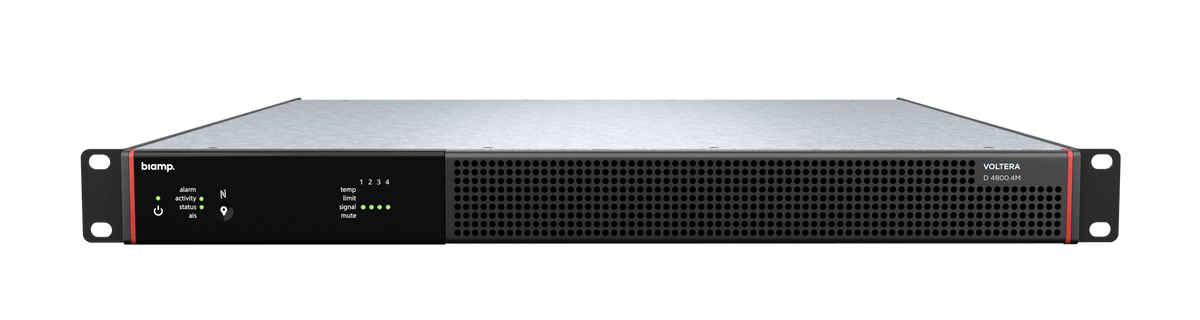 Biamp Voltera D 4800.4M forsterket høyttalerkontroller