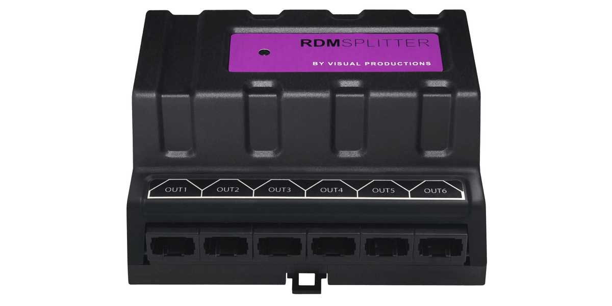 Visual Productions RDM Splitter kontroller