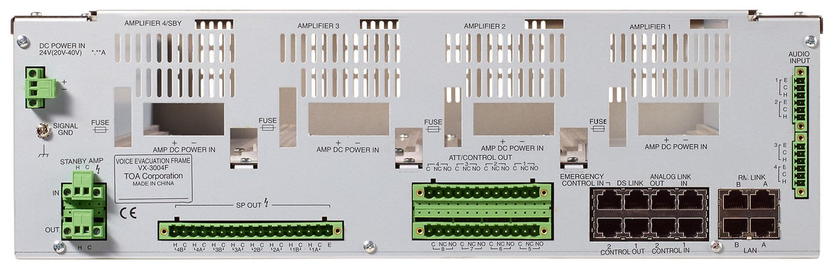 TOA VX-3004F forsterkerramme