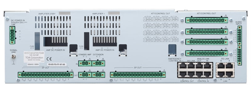 TOA VX-3016F forsterker