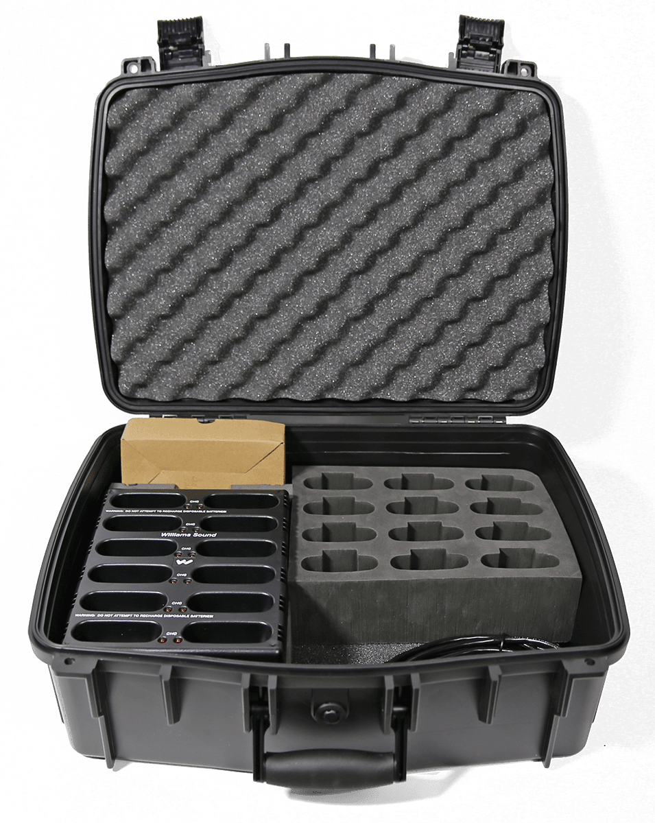 Williams Sound CHG 3512 PRO multi-enhets batterilader sort