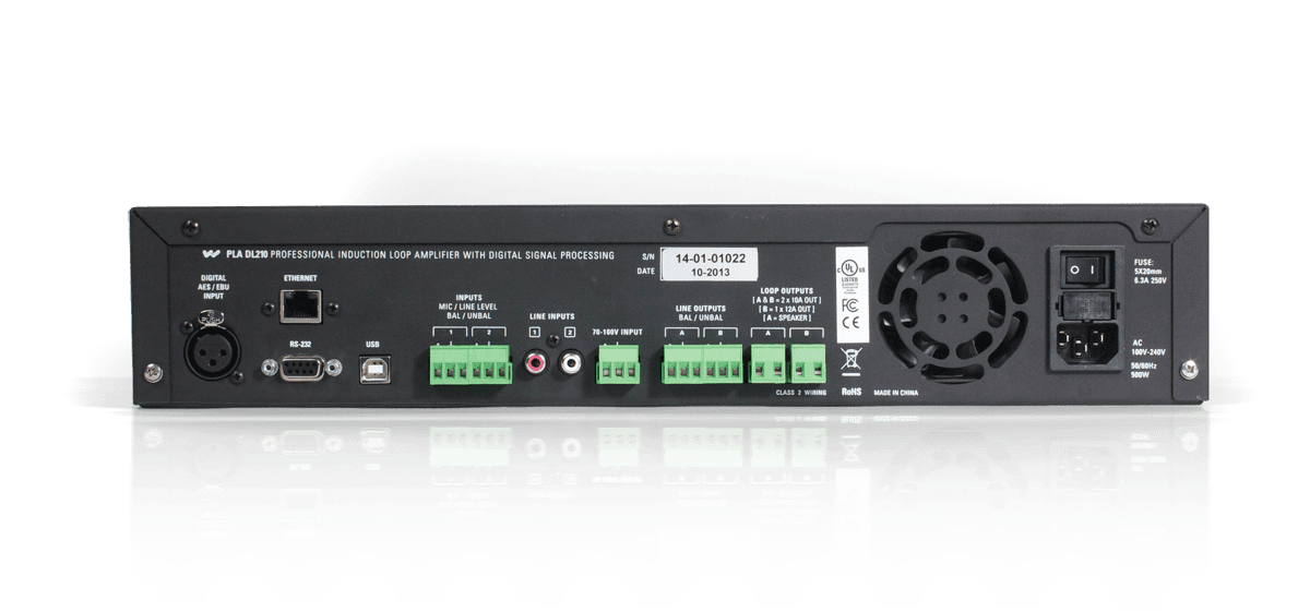 Williams Sound DL210 hørselsslynge SYS1 sort