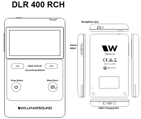 DigiWave Digital Mottager, ladbar, USB-C plugg
