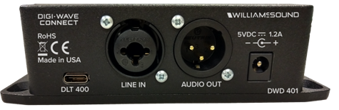 DigiDock for DW4, 1xDLT400, med bord/vegg/tak brakett