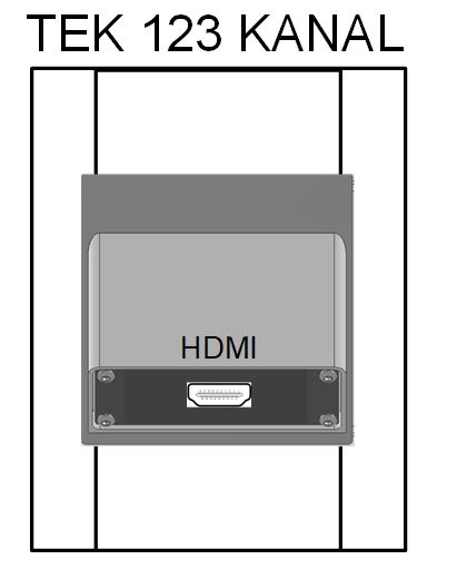 PanConnect Wallie XS HDMI kabel