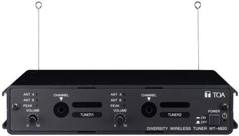 TOA WT-4820 trådløs mottaker-chassis sort