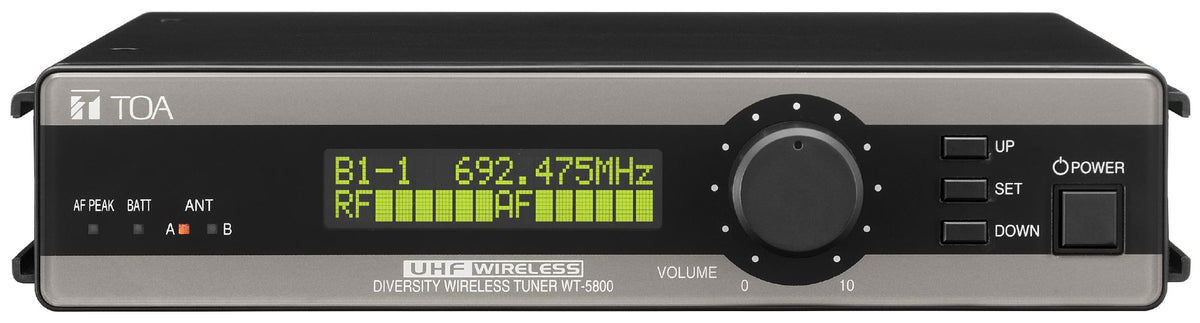 TOA WT-5800-G01 trådløst system sort