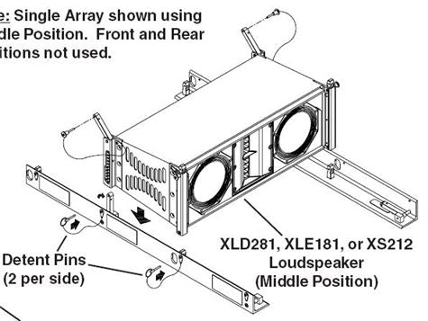 Electro-Voice XGS-4 stativ