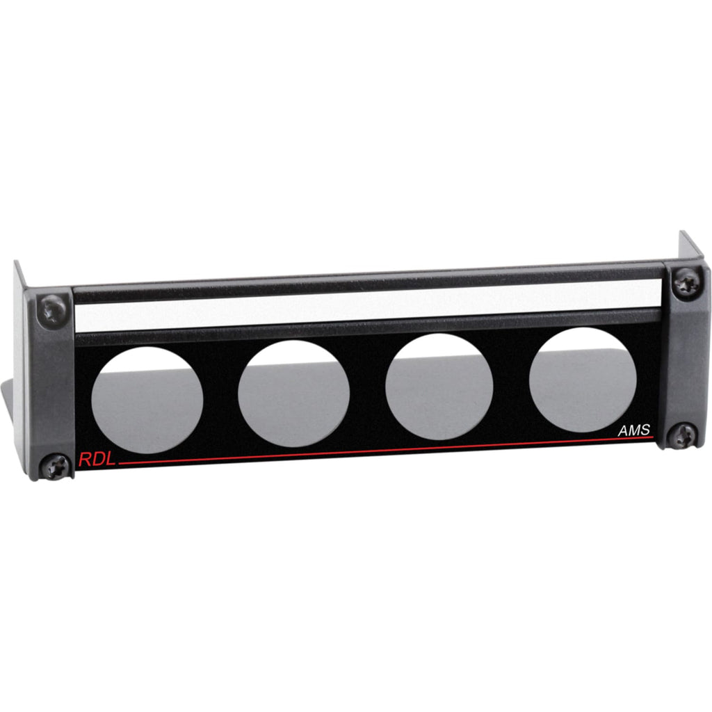 RDL AMS-RU4 – Mounting Panel for 4 AMS Accessories