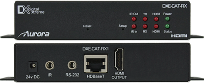 Aurora DXE-CAT-RX1-4K HDBaseT mottaker