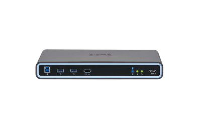 Devio Videokonferansehub med Hvit Takmikrofon og Bluetooth