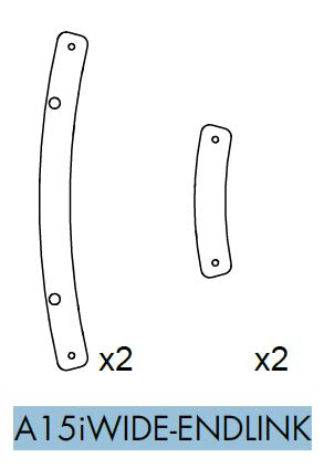 L-Acoustics A15i Wide-ENDLINK riggeplate