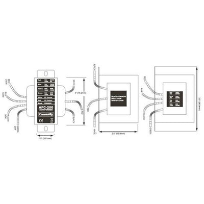 Biamp Community AFC200 forsterker