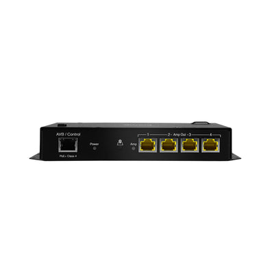Forsterker 4x50W/4ohm AVB PoE+ RJ45