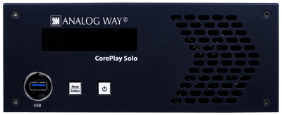 Analog Way CorePlay Solo 4K mediespiller