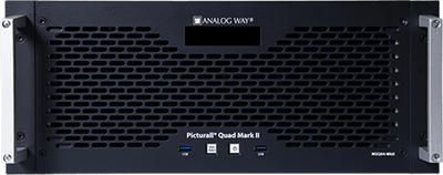 Analog Way Picturall Quad Mark II mediaserver