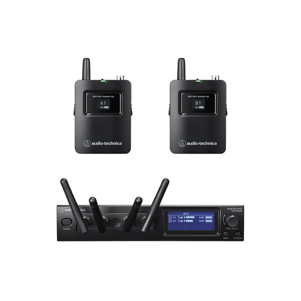 Audio-Technica ATW-1421 digitalt trådløst mikrofonsystem