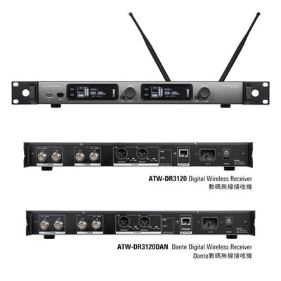Audio-Technica ATW-DR3120DAN trådløst system EE1E