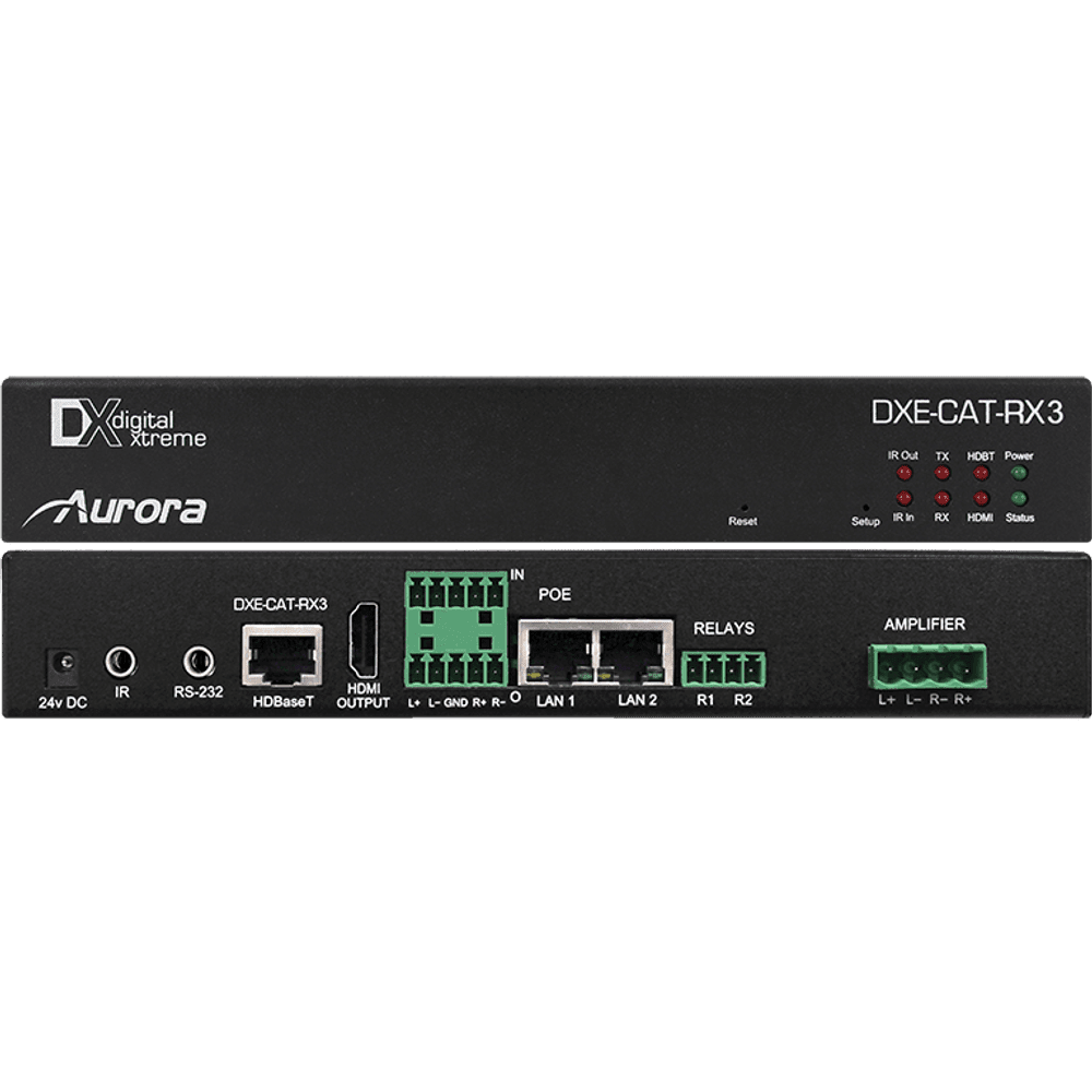 Aurora DXE-CAT-RX3C-A HDMI extender