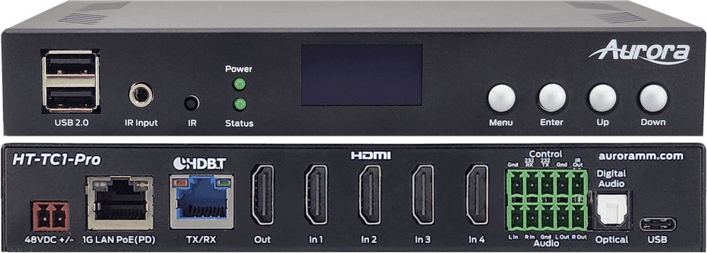 Aurora HT-TC1-Pro HDBaseT 3.0 transceiver