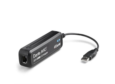 DANTE adapter USB IO 2×2, PoE