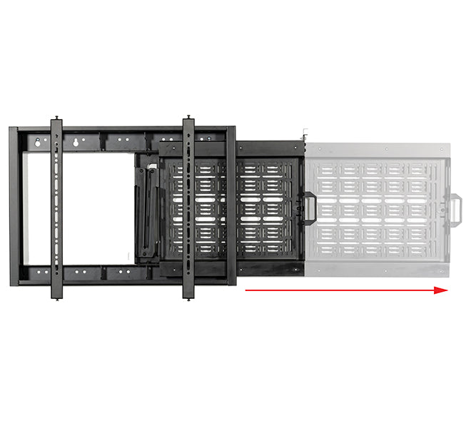 B-Tech BT7883-B skyveut AV-lagringsbrett