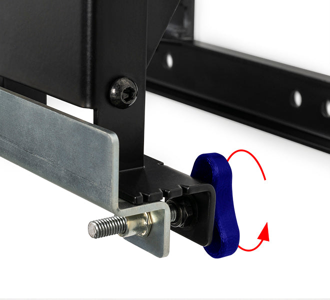B-Tech Slimline videowall-feste sort