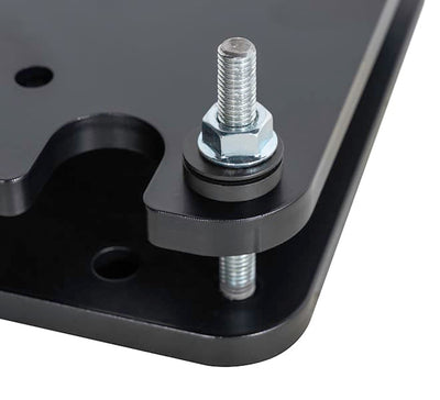 BT8380-AFB/B Adjustable Bolt Down Floor Base