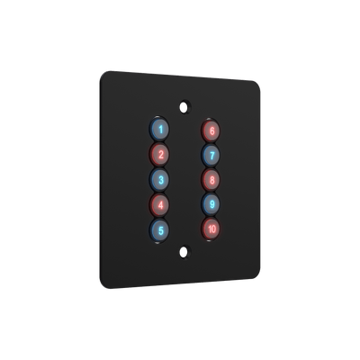ChamSys GeNetX 10Scene veggplate
