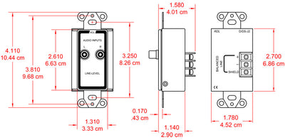 RDL D-J2 termineringsplate