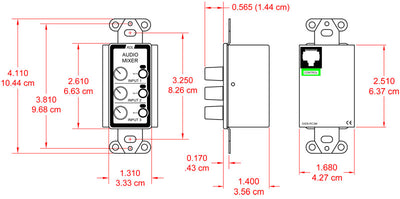 RDL D-RC3M fjernkontroll