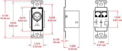 RDL D-TPS1A sender twisted pair